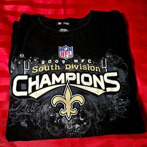 New Orleans Saints 2009 NFC Champions T-Shirt Size 2XL